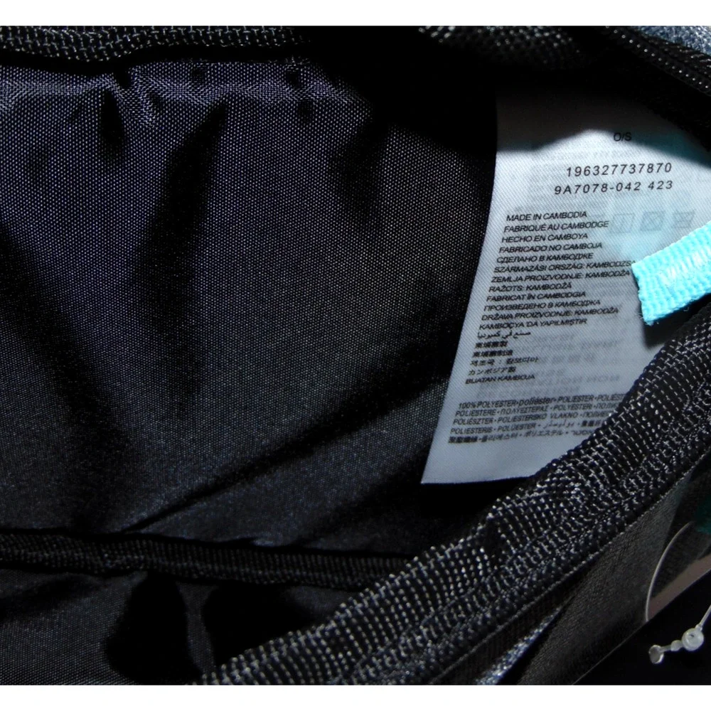 Hurley One and Only Waist Pack Fanny Pack Crossbody Belt Bag Gray Heather NWT